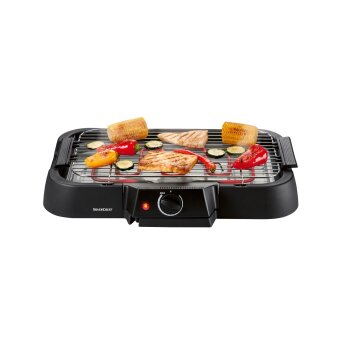 SILVERCREST® KITCHEN TOOLS Elektro-Tisch-und-Stand-Grill STGES 2000 A1, mit stufenloser Temperatureinstellung - B-Ware gut