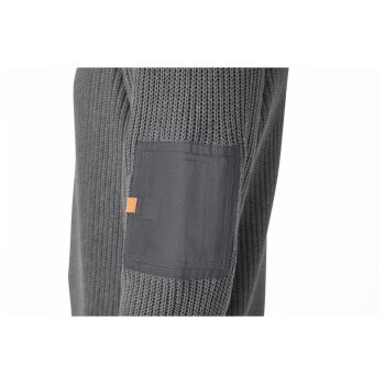 LIVERGY® Herren Strickpullover mit Schulterpatches - B-Ware