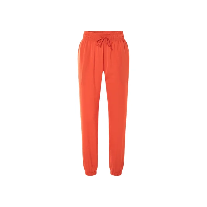 esmara® Damen Wide-Leg-Satinhose / Satinhose, mit...