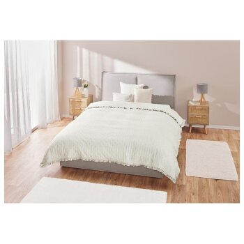LIVARNO home Tagesdecke, 220 x 240 cm, beige - B-Ware...