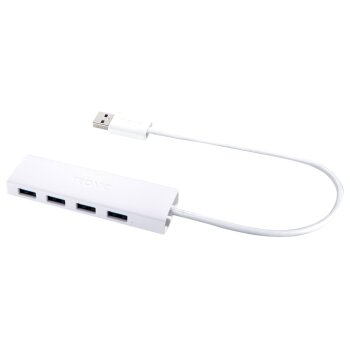 TRONIC® USB-Hub 4 -Port USB 3.0 (Weiß) - B-Ware neuwertig