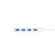 TRONIC® USB-Hub 4 -Port USB 3.0 (Weiß) - B-Ware neuwertig