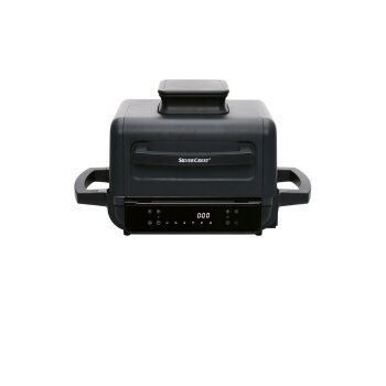 SILVERCREST® KITCHEN TOOLS Heißluftfritteuse mit Grill- und Räucherfunktion »SHLFS 2200 A1«, 2200 W, 3,8 l - B-Ware neuwertig