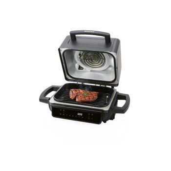 SILVERCREST® KITCHEN TOOLS Heißluftfritteuse mit Grill- und Räucherfunktion »SHLFS 2200 A1«, 2200 W, 3,8 l - B-Ware neuwertig