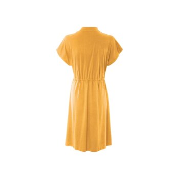 esmara® Damen-Kleid, aus Baumwolle, L, gelb - B-Ware...