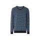 LIVERGY® Herren-Pyjama, aus Bio-Baumwolle, XL, dunkelblau - B-Ware neuwertig