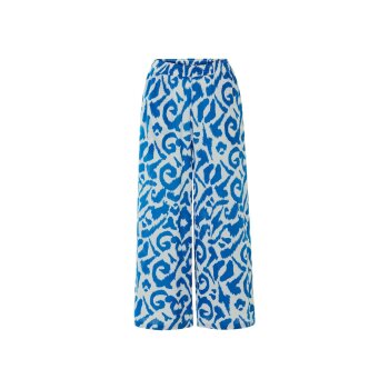 esmara® Damen Wide-Leg Hose, mit Crinkle-Struktur - B-Ware