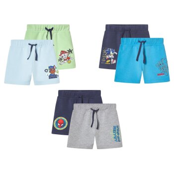 Kinder Sweatshorts, 2 Stück - B-Ware