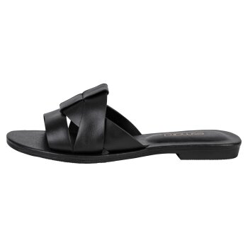 esmara® Damen Pantoletten, flacher Absatz (Schwarz, 37) - B-Ware sehr gut