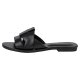 esmara® Damen Pantoletten, flacher Absatz (Schwarz, 37) - B-Ware sehr gut