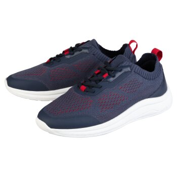 LIVERGY® Herren Freizeitschuhe mit praktischer Anzieh-Schlaufe (Marine, 42) - B-Ware sehr gut