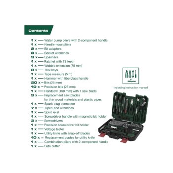 PARKSIDE® Werkzeugkoffer, 95-teilig - B-Ware sehr gut