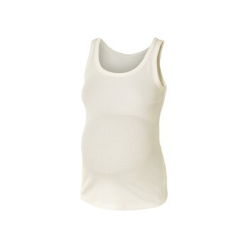 esmara® Damen Gerippte Umstandstops, 2 Stück in Ripp-Qualität (Schwarz/weiß, L(44/46)) - B-Ware neuwertig