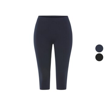 esmara® Damen Capri Leggings, mit Bio-Baumwolle - B-Ware