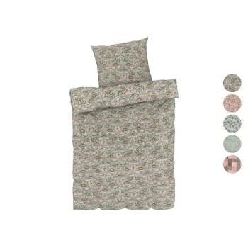 LIVARNO home Mikrofaser-Satin-Bettwäsche, 155 x 220...