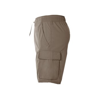 LIVERGY® Wasserabweisende Cargo-Shorts für Herren Herren-Cargoshorts, wasserabweisend (Braun, M (48/50)) - B-Ware neuwertig