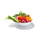 LIVARNO home Bambus-Schale/-Schüssel-Set (Schüssel groß, Weiß) - B-Ware Transportschaden Kosmetisch
