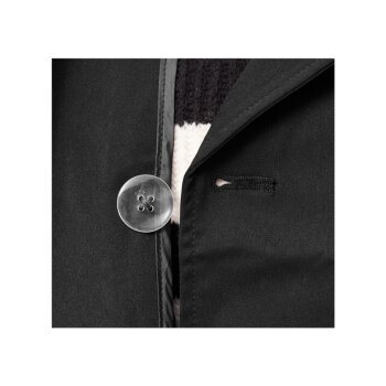 esmara® Damen Trenchjacke, mit breitem Reverskragen (Schwarz, 44) - B-Ware neuwertig