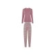 esmara® Damen Pyjama aus reiner Baumwolle (Rosa, L(44/46)) - B-Ware neuwertig