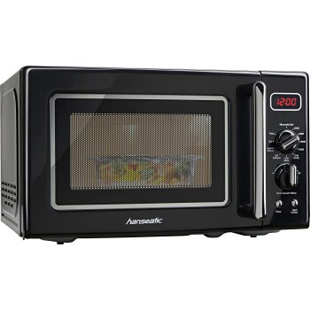 Hanseatic »AG720CE6-PM« Mikrowelle, schwarz -...