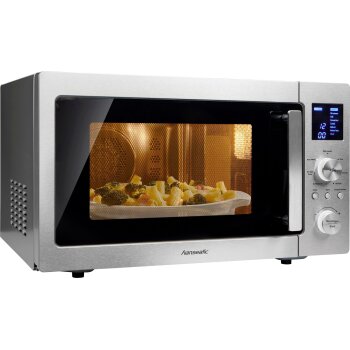 Hanseatic Mikrowelle 15896546, edelstahl - B-Ware sehr gut