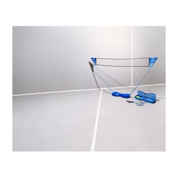 CRIVIT Badminton Komplett-Set, für bis zu zwei Spieler - B-Ware Transportschaden Kosmetisch