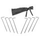 CRIVIT Pop-up-Strandzelt, blau - B-Ware gut