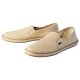 LIVERGY® Herren Freizeitschuhe, Obermaterial aus reiner Baumwolle (Beige, 42) - B-Ware neuwertig
