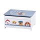 roba Spielzeugtruhe Paw Patrol aus Holz - Klappbare Sitzfläche, weiß/blau - B-Ware sehr gut