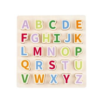 LUPILU® Rechen-Steckspiel / Buchstaben-Steckspiel / Uhren-Puzzle / Zahlen-Puzzle / Körper-Puzzle - B-Ware