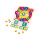 LUPILU® Rechen-Steckspiel / Buchstaben-Steckspiel / Uhren-Puzzle / Zahlen-Puzzle / Körper-Puzzle - B-Ware