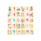 LUPILU® Rechen-Steckspiel / Buchstaben-Steckspiel / Uhren-Puzzle / Zahlen-Puzzle / Körper-Puzzle - B-Ware
