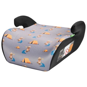 ULTIMATE SPEED® Kindersitzerhöhung, für Kinder mit einer Körpergröße von 125 - 150 cm (Grau) - B-Ware sehr gut