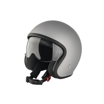 ULTIMATE SPEED® Jethelm, inkl. Helmbeutel und Akustikpolster, silber - B-Ware gut