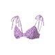 CRIVIT® Damen-Bikini-Oberteil, 38, lila - B-Ware neuwertig