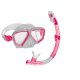 CRIVIT Damen/Herren Schnorchel Set; 2-teilig (Rosa) - B-Ware sehr gut
