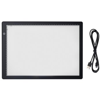 crelando® Light-Pad, DIN-A4, schwarz - B-Ware neuwertig