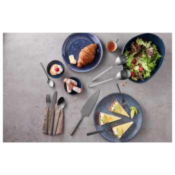 LIVARNO home Edelstahl-Besteck-Set, 64-teilig (Schwarz) - B-Ware neuwertig