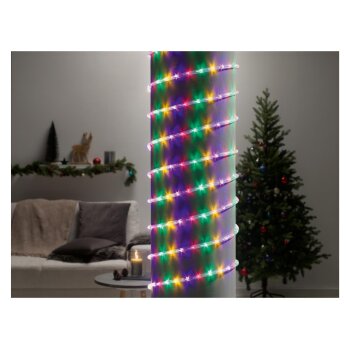 LIVARNO home LED-Lichterschlauch mit 8 Leuchtmodi, 10 m (Bunt) - B-Ware neuwertig