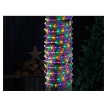 LIVARNO home LED-Lichterschlauch mit 8 Leuchtmodi, 10 m (Bunt) - B-Ware neuwertig