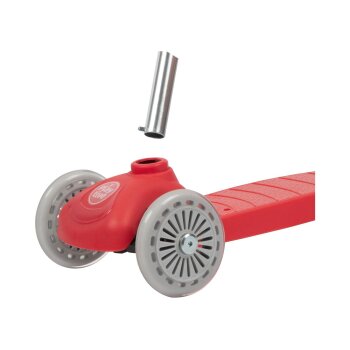 Playtive 4-in-1 Tri-Scooter, mit Stützrädern (Rot) - B-Ware neuwertig
