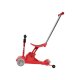 Playtive 4-in-1 Tri-Scooter, mit Stützrädern (Rot) - B-Ware neuwertig