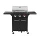 GRILLMEISTER Gasgrill »Memphis«, 3 Brenner, 11,5 kW - B-Ware neuwertig
