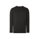 LIVERGY® Herren Langarmshirts, 2 Stück, körpernah geschnitten (schwarz/grau, L(52/54)) - B-Ware neuwertig
