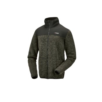PARKSIDE® Herren Strickfleece-Jacke, mit warmen...