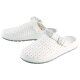 Rieg & Niedermayer OB-Berufsschuhe, Leder-Clogs, antistatisch, 40, creme - B-Ware neuwertig