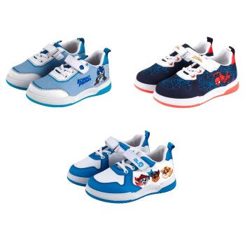Kinder Sneaker, mit Schnürsenkel und Klettverschluss...