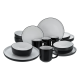 Creatable Geschirrset »Nordic Cool Black«, 16-teilig / 12-teilig (16-teiliges Kombiservice) - B-Ware sehr gut