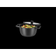 SILVERCREST® Kochtopf, Ø 24 cm, Aluguss (Granitoptik schwarz) - B-Ware neuwertig