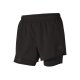 CRIVIT Herren Funktionsshorts mit Innenhose in Radler-Form (Schwarz, XL (56/58)) - B-Ware neuwertig